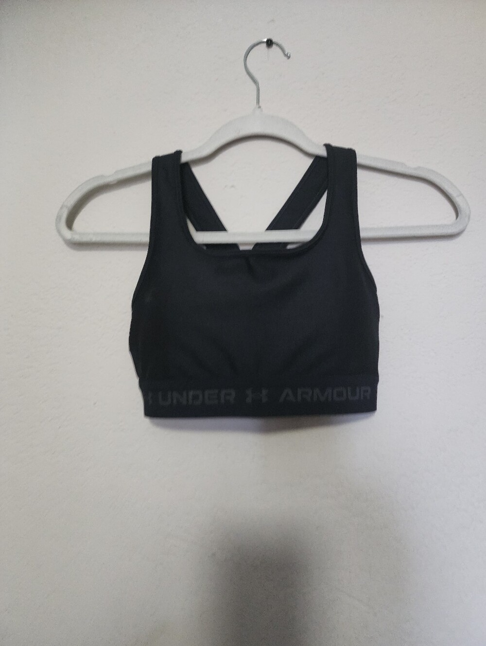 Under Armour Black Racerback Sports Bra